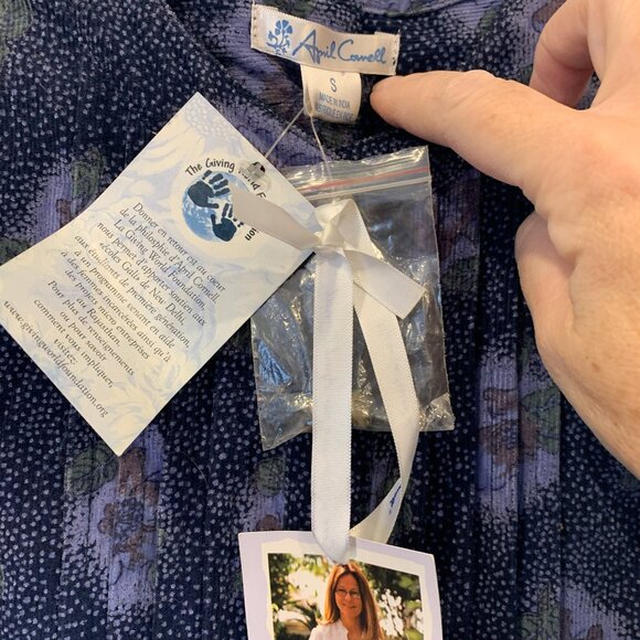 April Cornell Dress – New – Size Small - Picture 4 of 6